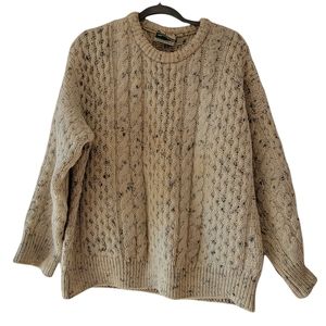 Vintage Gaeltarra New Wool Knit Sweater Mens Large (unisex)